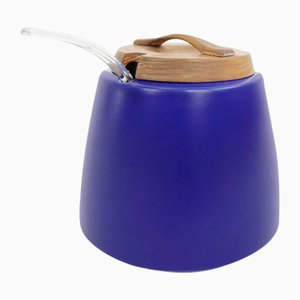 Blue Sugar Pot