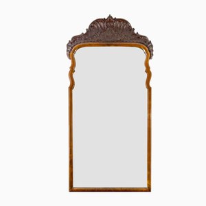 Rococo Style Carved Wooden Mirror, 1930s