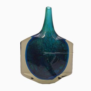 Grand Vase Poisson par Michael Harris pour Mdina, 1970s