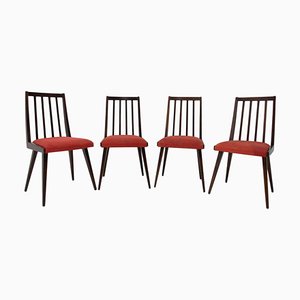 Mid-Century Dining Chairs by Jiri Jiroutek for Interiér Praha, 1960s, Set of 4