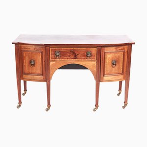 Credenza edoardiana in mogano intarsiato