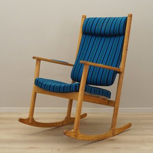 Rocking Chair Vintage en Frêne par Kurt Østervig pour Slagelse Møbelværk, Danemark, 1960s