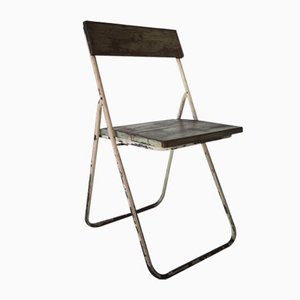 Vintage Industrial Folding Chair