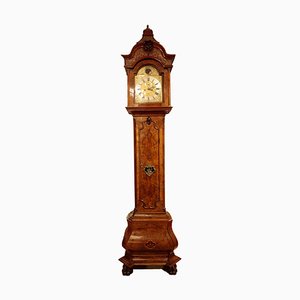 Vintage Baroque Veneer Longcase Clock