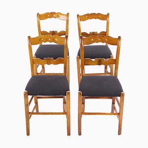 Chaises Biedermeier, Set de 4