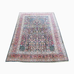 Antique Middle Eastern Inscribed Tree of Life Rug