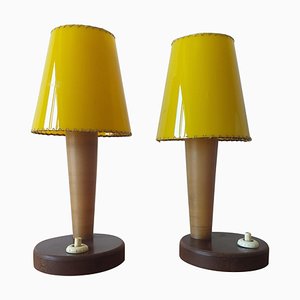 Lampes de Bureau Mid-Century, 1950s, Set de 2