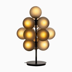 Small Stellar Grape in Smoky Grey Acetato with Black Frame by Sebastian Herkner