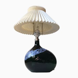 Danish Asymmetrical Table Lamp by Michael Bang for Holmegaard, 1970s