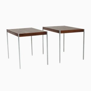 Rosewood Side Tables by Uno & Östen Kristiansson for Luxus, 1960s, Set of 2