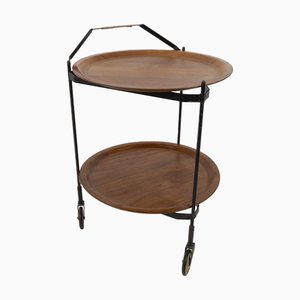 Mid-Century Folding Trolley from Ary Fanerprodukter