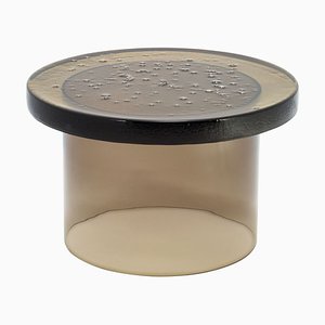 Tavolino Alwa Three 5801G grigio fumo di Sebastian Herkner per Pulpo