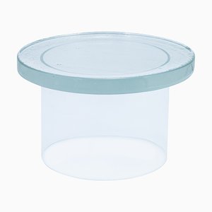 Large Alwa Three 5801T Side Table in Transparent by Sebastian Herkner for Pulpo