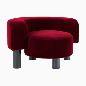 Pow Chair 9200R in Rot von Hermann August Weizenegger für Pulpo