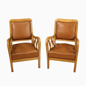 Italienische Sessel, 1960er, 2er Set