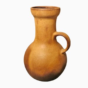 Ceramic Handle Vase by Fridegart Glatzle for Karlsruher Majolika, 1978