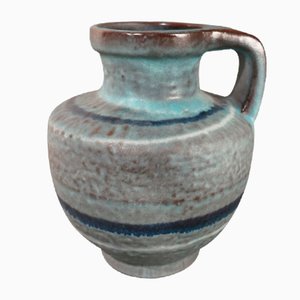 Ceramic Handle Vase by Fridegart Glatzle for Karlsruher Majolika, 1965