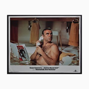 I diamanti 007 James Bond sono Forever Lobby Card, Regno Unito, 1971