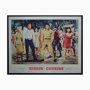Carte de Lobby Elvis Presley Kissin Cousins, États-Unis, 1964