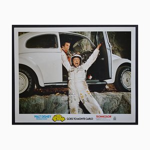 Herbie Goes to Monte Carlo Original American Lobby Card of the Movie, USA, 1977