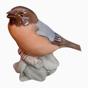 Antiker Vogel aus Porzellan von Bing & Grondahl