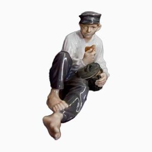 Antique Porcelain Man Figurine from Royal Copenhagen