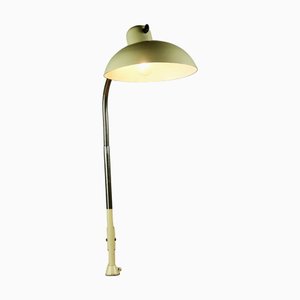 Lámpara de mesa Bauhaus cuello de ganso de SIS, años 50