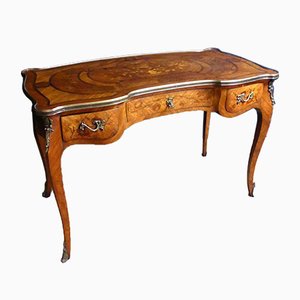 19th Century Louis XV Marquetry Desk