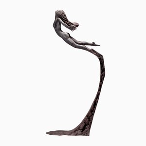 Ian Edwards - Leap Within Faith - Original Signed Bronze Sculpure 2017