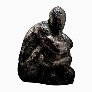 Ian Edwards - The Hour of Darkness - Escultura Signed original de bronce 2017