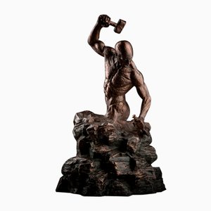 Ian Edwards - Creation of Self - Original Signed Bronze Sculpure 2017