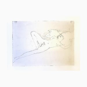 Jean Gabriel Domergue - Lying Naked - Original Radierung 1924