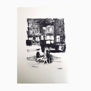 Pierre Bonnard - The Street - Original Etching 1927