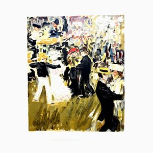 Moulin de la Galette - Lithograph 1965