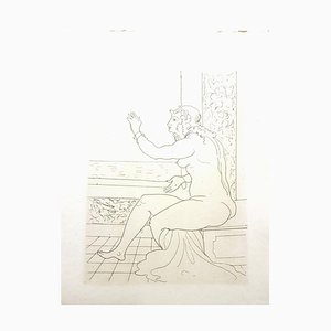 André Derain - Ovidides heroidis - Grabado aguafuerte original 1938
