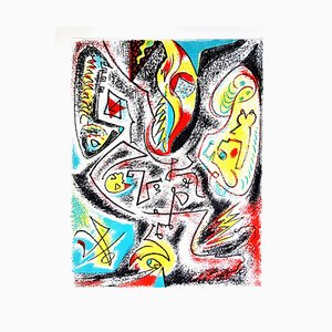 André Masson - Litografía original 1963