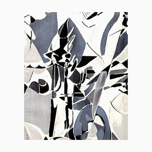 Affiche Lithographique André Lanskoy - Composition - Mourlot, 1960s