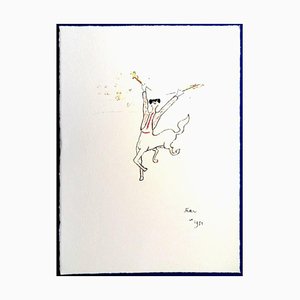 Lithographie Jean Cocteau - The Picador - 1961