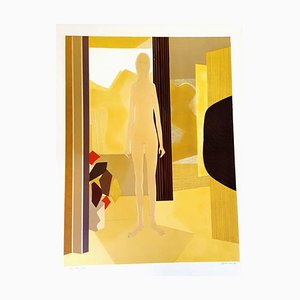 André Minaux - Original Handsigned Lithograph - Ecole de Paris Circa 1970