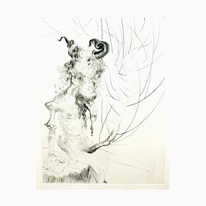 Salvador Dali - Head of Veal - Original Etching 1969