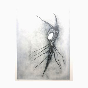 Fred Deux - Cosmic Root - Sérigraphie Signée Originale