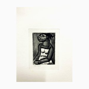 Georges Rouault - Originalgravur - Ubu the King 1929