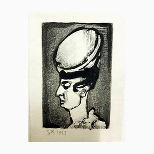 Georges Rouault - Original Engraving - Ubu the King 1929