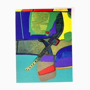 Litografia Maurice Estève - Composition - Original 1964