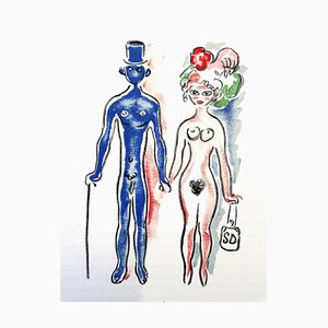 Portafoglio Kees Van Dongen - Les Lepreuses con 26 litografie, 1946