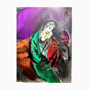 Marc Chagall - The Bible - Original Lithographie von 1956