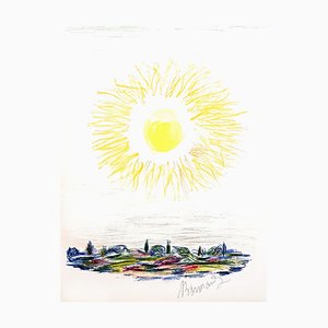 Litografia originale 1967 di Pierre Bonnard - The Sun