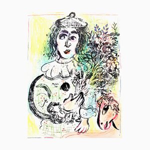 Lithographie Originale de Marc Chagall, 1963