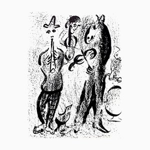 Litografía original Marc Chagall - 1963