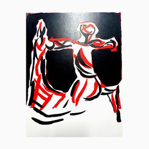 Marino Marini - Knight - Original Lithographie 1968